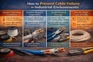 How to Prevent Cable Failure in Industrial Environments